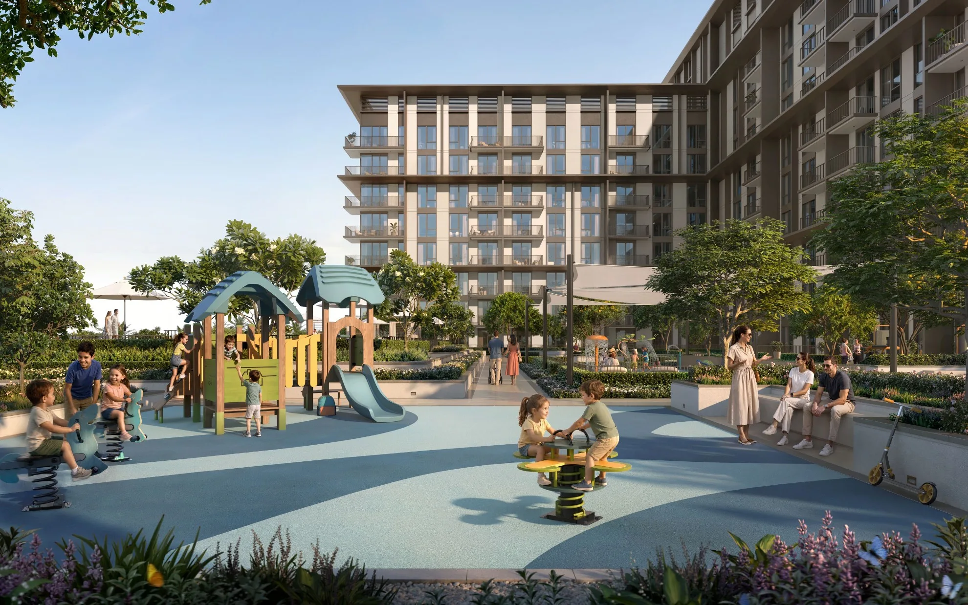 Parks & children’s spaces at Lunaya