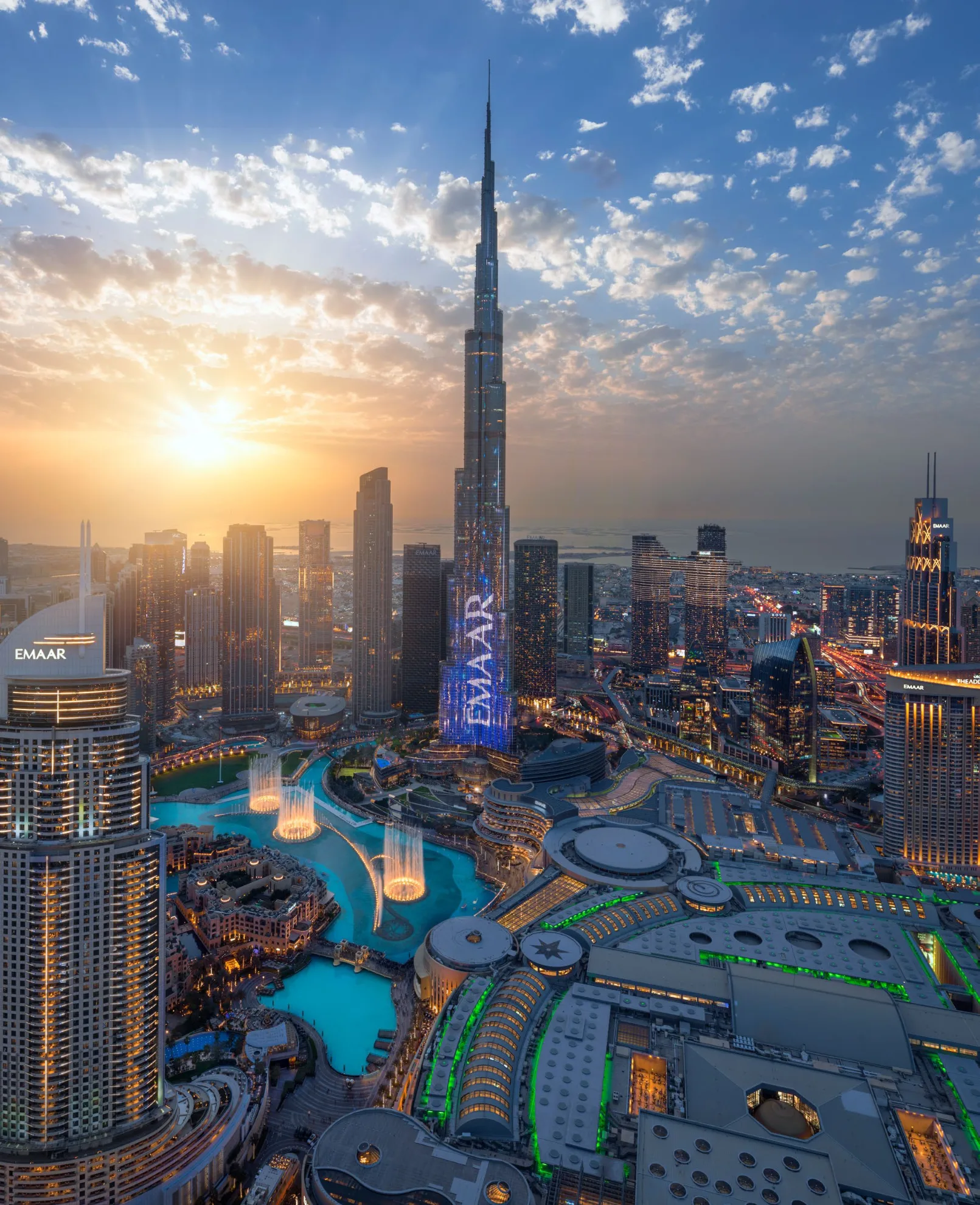 Delivered landscape at Al Barari, shown as previous work by the developer